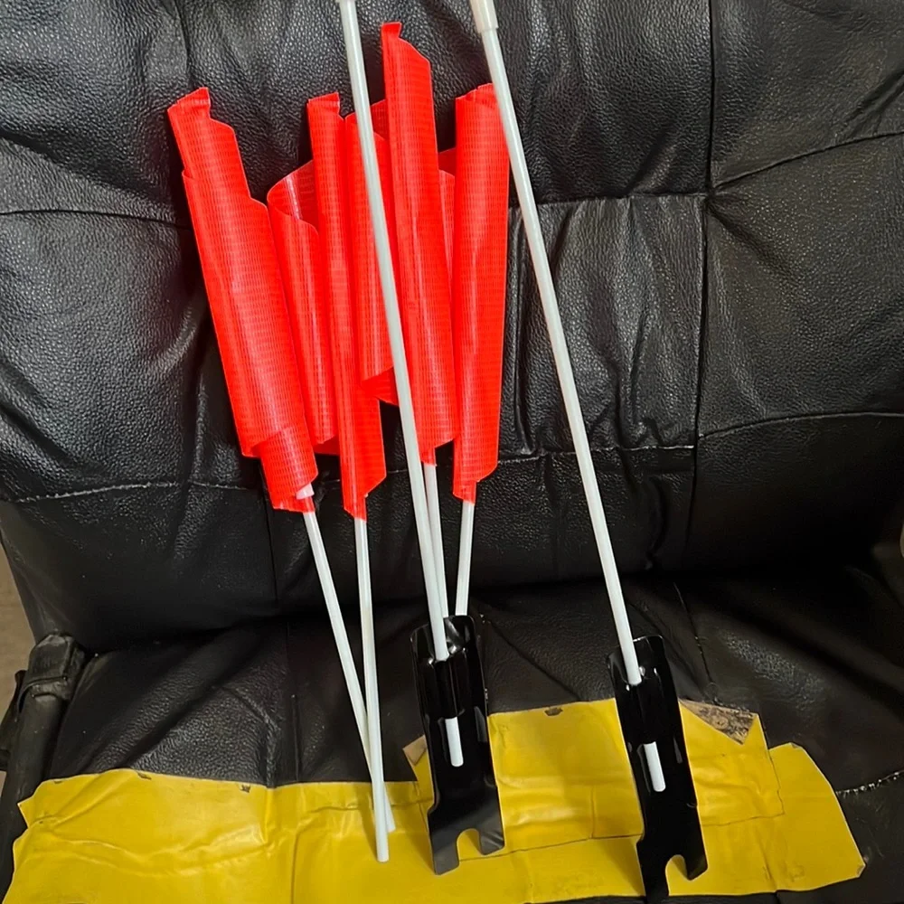 New Orange Bike Safety Flags - Picture 2 of 9